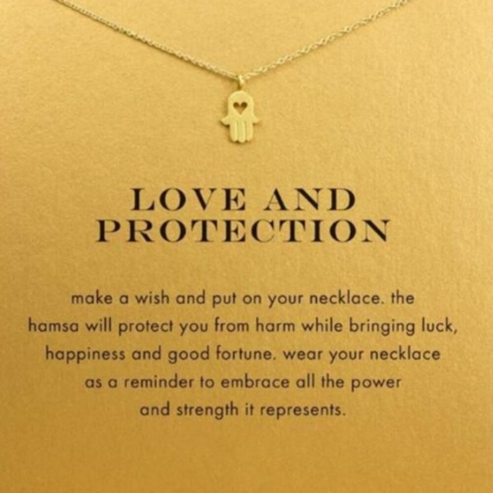 Love and Protection Charm Necklace